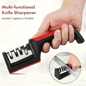 Afilador de Cuchillos 4 en 1 de Nuevo Diseño, Afilador Manual Creativo de Afilado Rápido para Cuchillos y Tijeras - Product Image 3