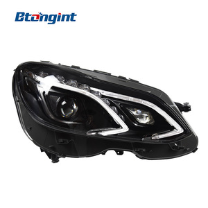 Fari a LED Accessori Auto Adatti per <span class=keywords><strong>Mercedes</strong></span> Benz W212 <span class=keywords><strong>Classe</strong></span> <span class=keywords><strong>E</strong></span> 10-15 da Vecchio a Nuovo Modello Luci Diurne a LED Fari - Product Image 4