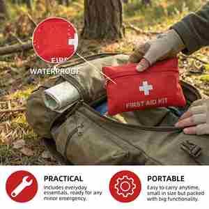 Baiyuheng - Bolsa de Primeros Auxilios con Logotipo Personalizado al por Mayor, Kit Médico de Emergencia Portátil, Kit de Supervivencia para Viajes y Hogar, Equipo de Emergencia para Acampar - Product Image 4