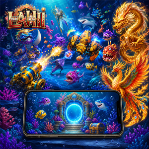 เกมส์กระเป๋าเดินทางคุณภาพสูงสุด วิดีโอเกมส์ออนไลน์ Smash Fish Game App - Product Image 1