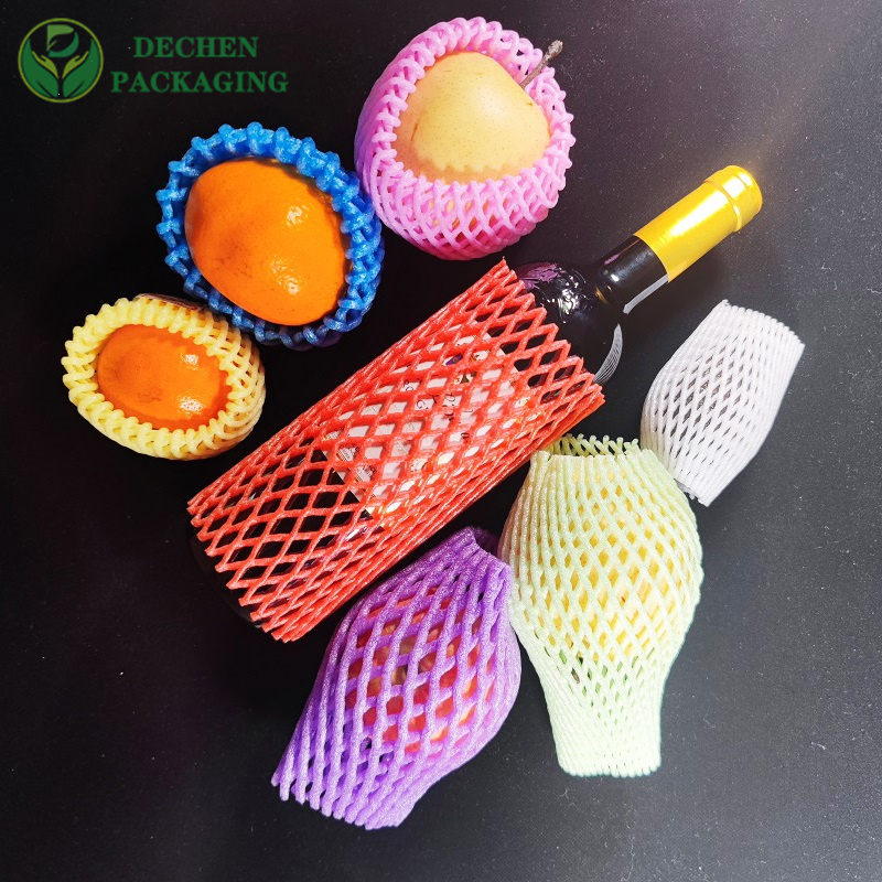 EPE Rod Protecting PE Mesh Net Bottle Foam Protection Sleeve