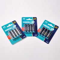 Pile alcaline Kingcell Ultra+ AA LR6 1,5 V, durée de conservation de 10 ans, certifiée CE ISO 9001, pour appareils électroniques domestiques – Approvisionnement direct usine