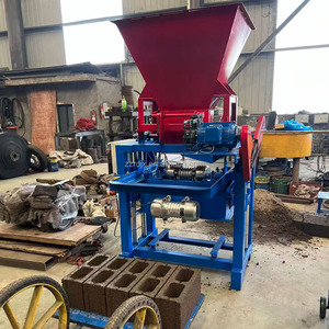 Concrete Block Making <strong>Machine</strong> Hollow &amp; Paving <strong>Brick</strong> Making Machinery with Motor Automatic <strong>Wholesale</strong> Available - Product Image 1