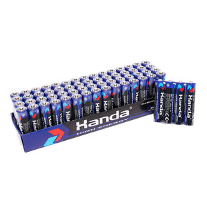Handa 1.5V R03 AAA แบตเตอรี่คาร์บอนสังกะสีโรงงานขายส่งราคาถูกเหมาะสำหรับรีโมทคอนโทรล tv/ac - Product Image 1