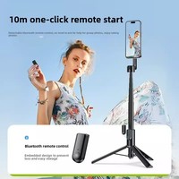 Junhong JH003 Trépied magnétique rétractable pour télécommande, support de téléphone pour diffusion en direct depuis le lit