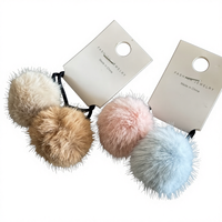 Accessoires pour cheveux pour enfants, couleur bonbon, queue de cheval haute, corde à cheveux moelleuse, faite à la main, en matériau Maomao
