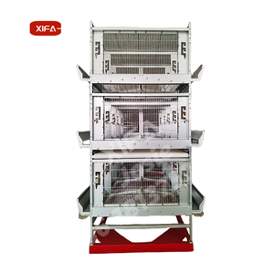 Jaula de Cría de Pollos de Acero Galvanizado Nueva con Nidos |   Tipo H/A para Uso en Granjas Avícolas - Product Image 3