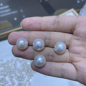 Cuentas Sueltas de Perla de Agua de Mar Natural de 12-13 mm, Color Blanco Caballo, de Semir Jewelry, con Fuerte Brillo y Microdefectos, para Manualidades, Cuentas de Espejo Dispersas - Product Image 3