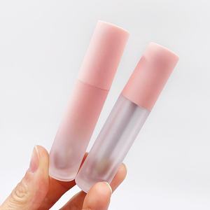 Tube de brillant à lèvres rond en plastique de haute qualité, vide, avec bouchon à vis, 3ml, 5ml, 8ml, personnalisable avec impression sérigraphique et marque privée - Product Image 5
