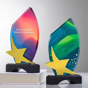Fabricant de trophées, vente en gros, trophées de sublimation, derniers modèles de trophées créatifs en métal, trophées personnalisés en cristal - Product Image 1