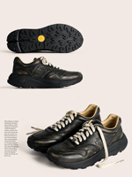 Chaussures pour hommes personnalisées, style vintage, cuir véritable brossé à la main, semelle épaisse, chaussures de course respirantes pour hommes, baskets décontractées