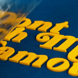 Tùy chỉnh tần số cao dập nổi TPU Logo vá nhãn và 3D lớn lên hiệu ứng mềm Silicone truyền nhiệt nhãn sticker cho quần áo - Product Image 3