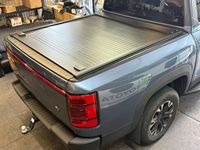 Couverture de benne de camion rétractable en alliage d'aluminium de haute qualité, étanche, à double verrouillage, pour BYD SHARK 6 2025+, sans perçage