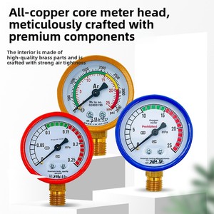 Regulador de Presión Mayorista Modelo Y-60 de Cabezal Único para Oxígeno, Acetileno, Propano, Dióxido de Carbono, Argón, Nitrógeno con Manómetro - Product Image 2