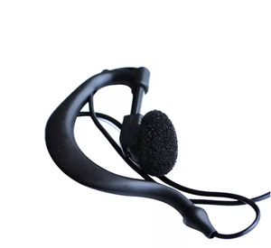 سماعة رأس للاتصال اللاسلكي لأجهزة باوفينغ UV-5R و888S و777S، سماعة أذن بميكروفون لجهاز الاتصال اللاسلكي بموصل ثنائي السن - Product Image 5