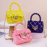 Sac à Main Bandoulière Bonbon pour Enfants, Mini Sac Jelly de Luxe en PVC, Style Créateur pour l'Été