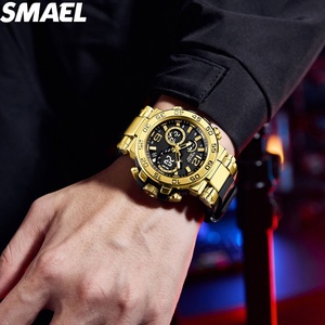 Reloj Deportivo Cronógrafo Analógico-Digital SMAEL 8106, Reloj de Pulsera Resistente al Agua con Funciones de Alarma Luminosa y Cronómetro para Buceadores - Product Image 3