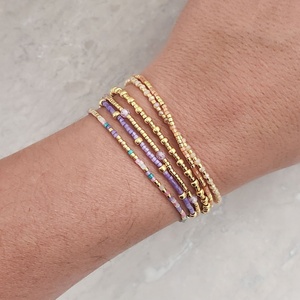 Bracelets et Joncs Tendance en Perles de Cristal Faites à la Main, Vente en Gros, Bracelet Miyuki pour Femme - Nouveauté Très Demandée - Product Image 2