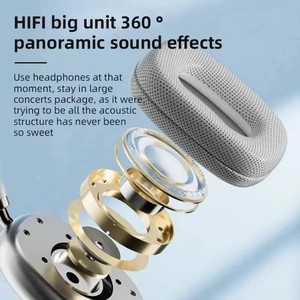 Headset Earbuds P9 Pro Max TWS Bass Kuat Tipe-C Earphone Subwoofer Murah Headphone Nirkabel P9 Pro Max - Product Image 4
