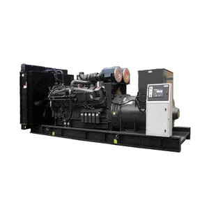 High Quality 2000 Kva Cumins Generator Price 1600kw Open Type Diesel Generator