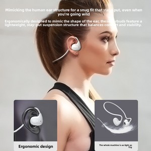 OWS Pro VV4, best-seller, casque sport à conduction osseuse et tour de cou sans fil <span class=keywords><strong>IPX6</strong></span> pour écouteurs 5.3, indicateur de batterie LED - Product Image 3