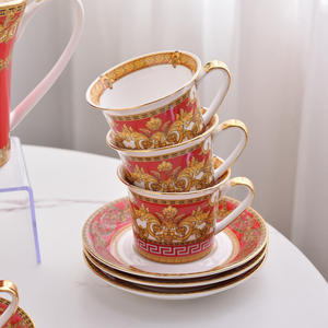 Promotion : 15 pièces de services à café et à thé de luxe en porcelaine fine écologique avec coffret cadeau - Product Image 3