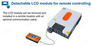 อินเวอร์เตอร์ออฟกริดพร้อมโมดูล <span class=keywords><strong>WiFi</strong></span> ระบบพลังงานแสงอาทิตย์6KW สองข้าง MPPT axpert vmiv - Product Image 5