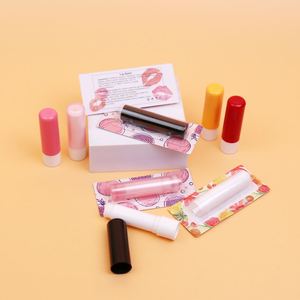 Quality Guarantee Lip Care Your Label Regular Blister Card Lip Balm for Dry and <b>Chapped</b> Custom Package Lip Balm - Product Image 1