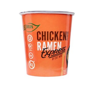 Taza desechable de fabricante de papel Kraft, taza de fideos instantáneos, taza de ramen pronto