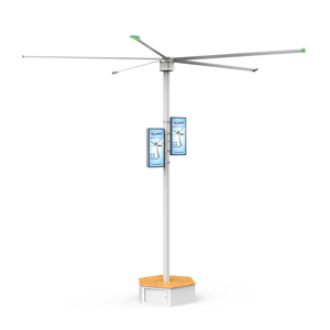 Ventilador de pedestal Airpole comercial Julai de 18 pies y 5500mm para cafetería, soporte comercial, Pedestal, ventilador de columna grande - Product Image 5