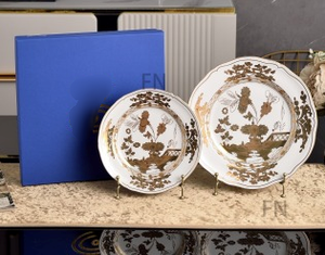 Juego de Vajilla de Porcelana Fina Vintage de Lujo - Platos Decorativos Ecológicos en Caja de Regalo, Venta al por Mayor - Product Image 6