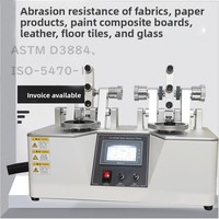 Nouveau testeur d'abrasion Taber à double station haute précision pour l'usure des revêtements de sol en cuir, avec personnalisation non standard