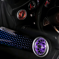 SJC 64 couleurs, éclairage ambiant pour voiture, pour Mercedes Benz CLA/GLA/A/B-Class W156/ W117/W246 /W176 2013-2019, accessoires d'éclairage de sortie d'air