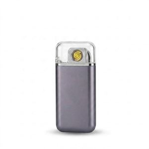 จัดส่งเร็ว คลังสินค้า EU ไฟแช็คโลหะบางแบบ USB กันลม ไฟแช็คอิเล็กทรอนิกส์แบบชาร์จไฟได้ รุ่น 20K 30K 50K - Product Image 3