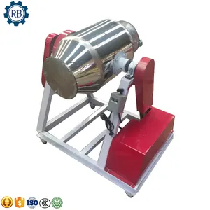 Kualitas tinggi rotary drum mixer untuk pelet plastik bubuk drum mesin pencampur makanan/pelet blender mesin untuk dijual