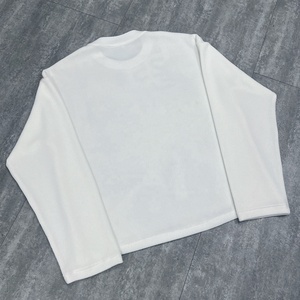 YITE T-Shirt oversize da uomo 100% alla rinfusa in cotone pesante da uomo con stampa personalizzata grafica Waffle <span class=keywords><strong>termica</strong></span> a maniche lunghe - Product Image 2