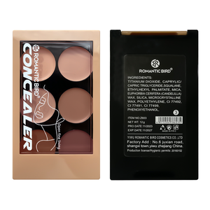 Kit de Maquillaje Facial en Crema en Oferta, Paleta de Corrector de 6 Colores, Iluminador Mate, Kit de <span class=keywords><strong>Contorno</strong></span> Mineral Todo en Uno <span class=keywords><strong>para</strong></span> Principiantes, <span class=keywords><strong>para</strong></span> Todo Tipo de Piel - Product Image 4