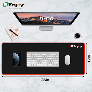 Tùy Chỉnh Cá Nhân Được Thiết Kế Thăng Hoa In Chịu Nước Cao Su Màu Đen Chuột Chơi Game Pad Playmat - Product Image 2