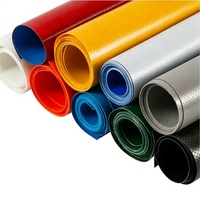 Rouleau de bâche en polyester enduit de PVC, respirant, résistant à l'eau et anti-UV, pour auvent, fabriqué à bas prix