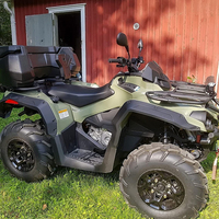 Çamurluk genişletici Can-Am Outlander 450 500 570 ağır ön arka genişletilmiş çamur Flaps için olabilir outlander aksesuarları