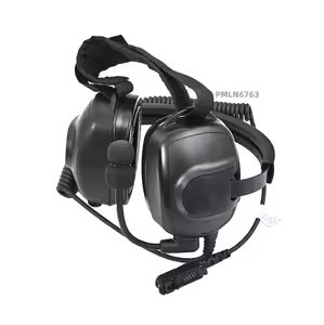 PMLN6763, Auriculares resistentes detrás de la cabeza con micrófono de pluma con cancelación de ruido para radios XiR P6620i XiR P6600i - Product Image 4