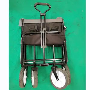 CT-0118 Warehouse Hand Trolley To Transport Goods Party Fishing Shopping Folding Wagon Cart