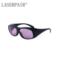 Lunettes de protection laser Alexandrite Diode 755nm 808nm pour les procédures d'épilation et de détatouage