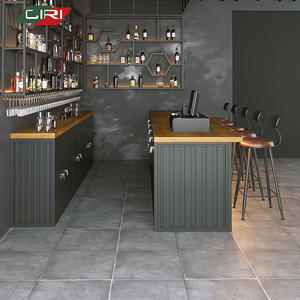 تصميم طاولة بار صناعية حديثة مخصصة وأثاث بار مصمم خصيصًا، خدمة تخصيص متكاملة لمساحات البارات التجارية - Product Image 2