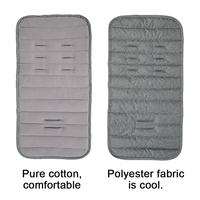 Coussin de confort universel pour poussette Prodigy Wholesale, respirant, lavable, en coton/polyester, pliable, pour nouveau-nés