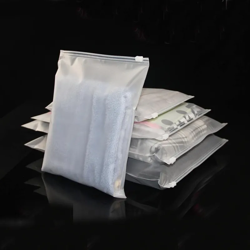 Прозрачная пластиковая упаковка с логотипом ziplock, доставка, тканевая сумка, bolsas ziploc ropa