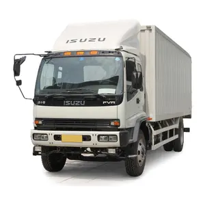 FVR Isuzu camion 4*2 van truck single cabin heavy truck euro 5 4x2 diesel dropside truck 3ton 5ton 10ton factory made on sale