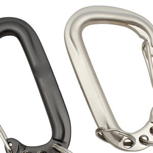 热销耐腐蚀不锈钢骨形登山扣钥匙扣，带钥匙圈，可作为赠品 - Product Image 3