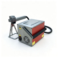 Nouvelle machine de marquage laser portable de table, légère, pour acier inoxydable, aluminium, plastique, logos