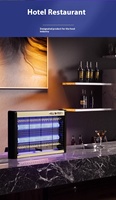Lampe anti-moustiques UV LED à brancher, personnalisable, très efficace, pour usage intérieur, best-seller OMNI CATCH